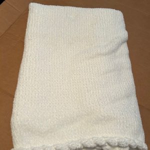 Lap Blanket Solid White